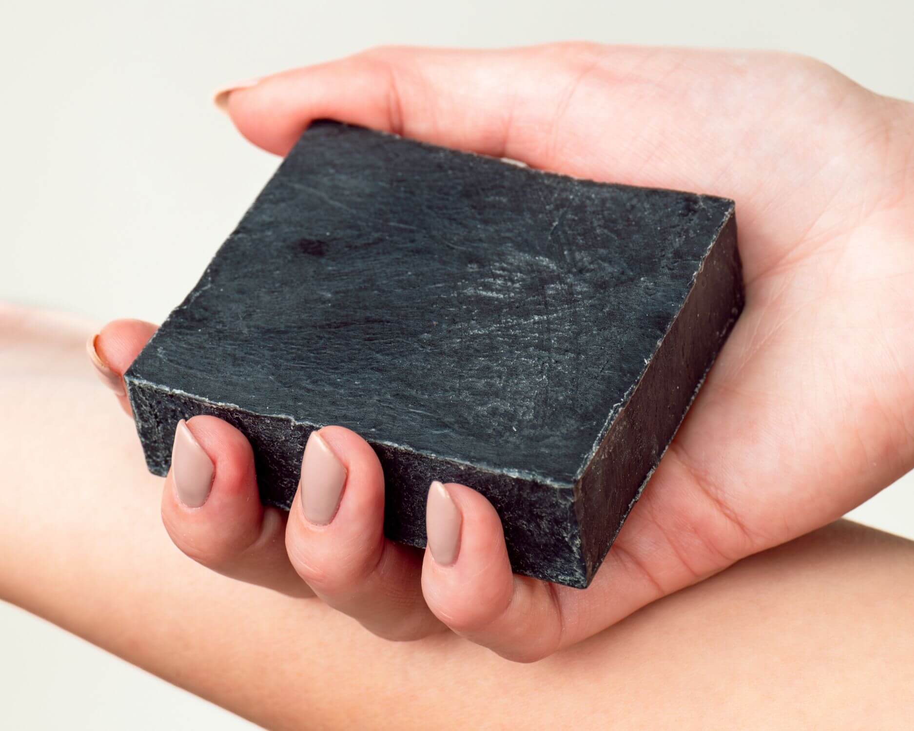 Natural Charcoal Soap for deep cleansing, detoxifying, and balancing oily skin. Ideal for people dealing with acne, clogged pores, and impurities, seeking a natural skincare solution for clearer skin.