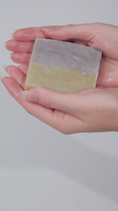 Video showcasing the refreshing and cleansing properties of Trail Walk Soap, made with natural ingredients. Perfect for those looking for a natural way to care for their skin after outdoor activities.
